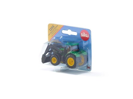 SIKU TRAKTOR JOHN DEERE Z PRZEDNIĄ ŁADOWARKĄ