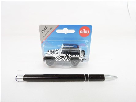 SIKU Jeep Wrangler Safari zebra