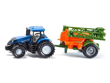 SIKU TRAKTOR ze spyskiwaczem upraw