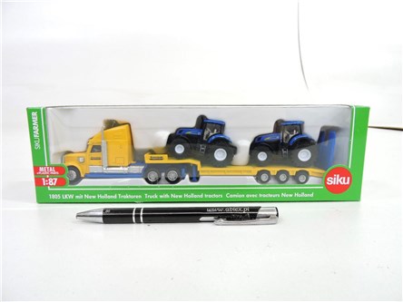 *SIKU AUTO TIR laweta z traktorami