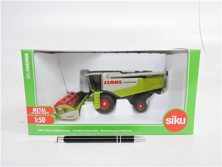 SIKU KOMBAJN Claas, zielony, 1:50