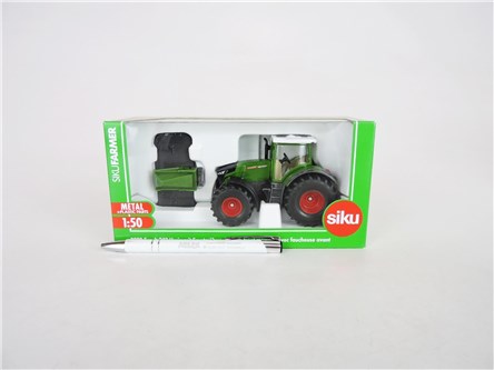 *SIKU Traktor  FEND 942 VARIO z kosiarką czołową