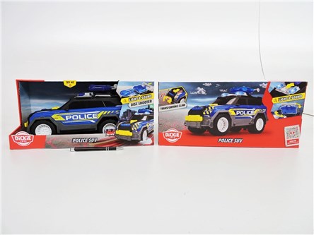 *DICKIE TOYS A.S. Policja SUV niebieski, 30 cm