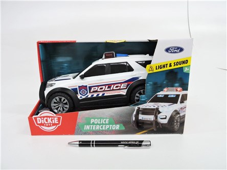 DICKIE TOYS SOS Pojazd policja Ford Interceptor,