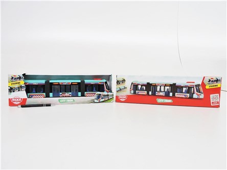 *DICKIE CITY Siemens, tramwaj, 40 cm, nieb., kart.