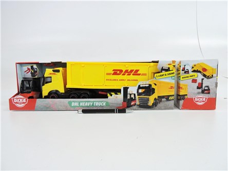 AUTO CITY Ciężarówka z naczepą DHL, 35 cm