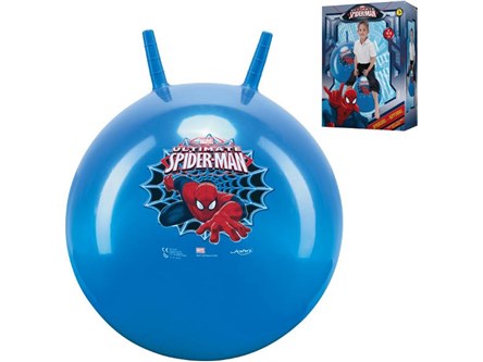 PIŁKA do skakania z uchwytami - spidey