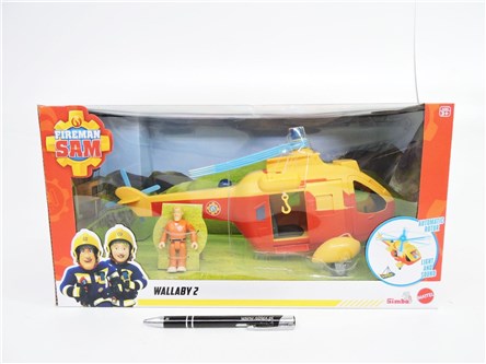 *STRAŻAK SAM Helikopter Wallaby II z figurką