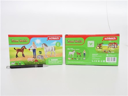 SCHLEICH FW Odwiedziny weterynarza,          kart.