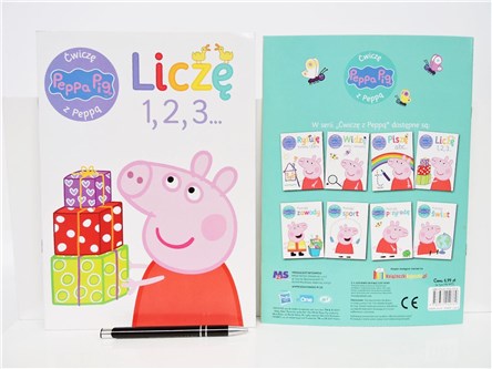 KSIĄŻ. Ćwiczę z Peppa - liczę - ŚWINKA PEPPA