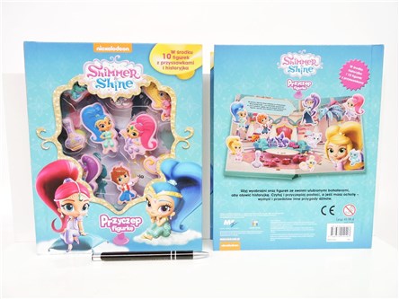 KSIĄŻ. Przyczep figurkę - SHIMMER I SHINE