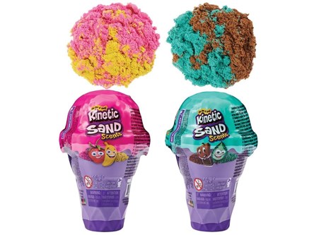 Kinetic Sand Pojemnik na lody mix 113g