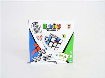 *KOSTKA Rubika,Cube it, zestaw + karty,      kart.