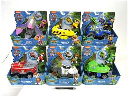 AST. PSI PATROL Patrol z dżungli - pojazdy temat.