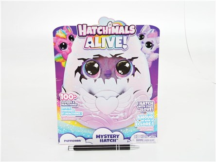 *HATCHIMALS jajko AliveSH Secret Hatch Puffico