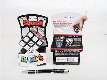 KOSTKA RUBIKA, do zgniatania, 3x3,      kart.