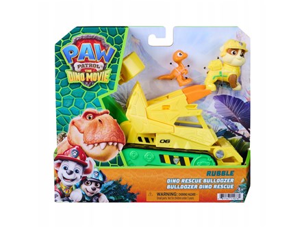 SPIN Psi Patrol film Dino Pojazd Rubble
