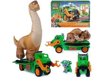 SPIN Psi Patrol film Dino mega pojazd