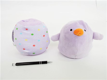 *PLUSZ EGG AMIGOS, kurczak, fiolet., PISANKA