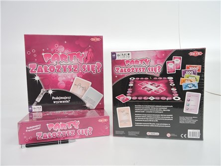 *GRA ZAŁOŻYSZ SIĘ?  PARTY, 15+, planszowa