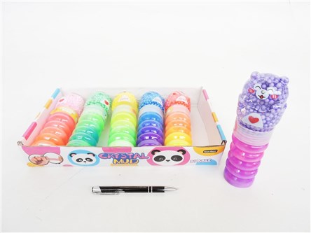 AST. GLUT x 6, tuba miś groszek,  displ