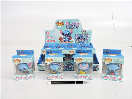 AST. FIGURKA x 12 STITCH, 4 wz.,  kart,     displ.