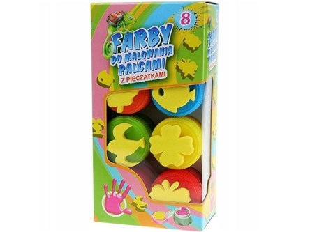*FARBY DO MALOWANIA PALCAMI Z PIECZĄTKAMI 15 ML 8K