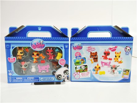 LITTLEST PET SHOP figurka, zest., FARMA, 5fig