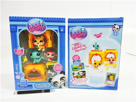 LITTLEST PET SHOP, figurka, zest., DŻUNGLA, 3fig