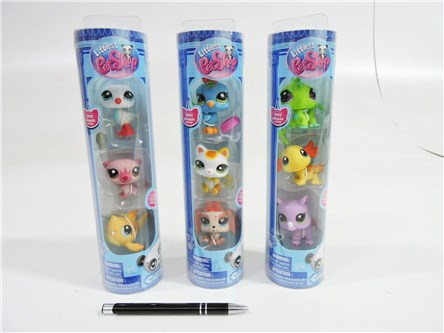 LITTLEST PET SHOP, figurka, zwierz., 3pak