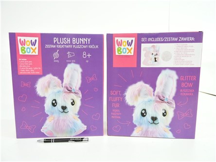 *WOW BOX, zest., PLUSZAK KRÓLICZEK