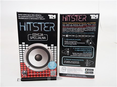 GRA HITSTER JUMBO, karciana, towarzyska