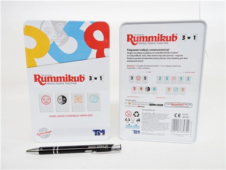 GRA RUMMIKUB LEMADA, 3w1, podróżnicza