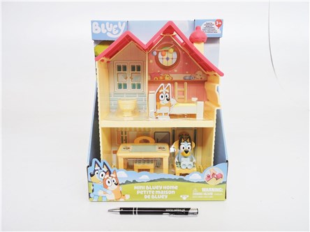 BLUEY MINI DOM plast., RODZINNY,    kart.