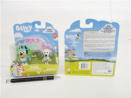 *BLUEY FIG KOSMICI, 2 pak, Bluey i Chloe,    kart.