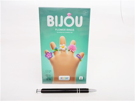 HEY CLAY, masa plast., BIJOU, PIERŚCIONKI KWIATY