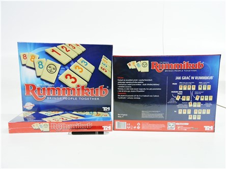 GRA RUMMIKUB LEMADA, płytki, 7+