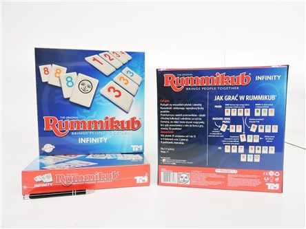 GRA RUMMIKUB INFINITY, planszowe