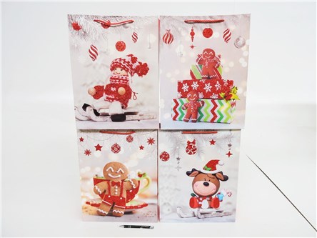 AST. TORBA x 12 PREZENT. 40x32x12 ciastka i bombki