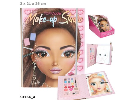 *KSIĄŻ. TOP MODEL zest. kreatywny make up z paletą