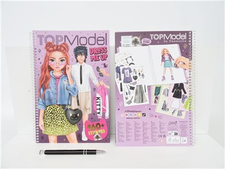 *KSIĄŻ. TOP MODEL zestaw dress me up rebel  kitty