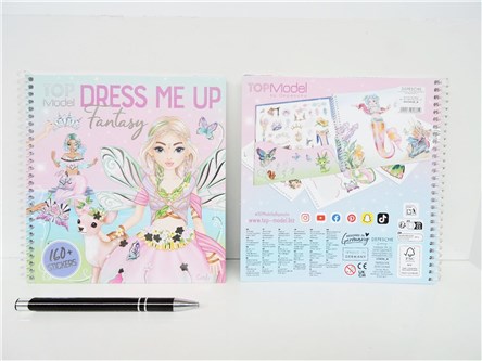 KSIĄŻ. TOP MODEL zestaw dress me up fanstasy