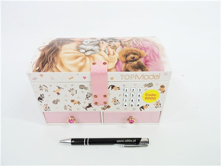 SZKATUŁKA TOP MODEL, na kod, FUR EVER FRIENDS