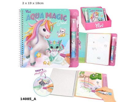 KSIĄŻ. TOP MODEL aqua magic book jednorożec