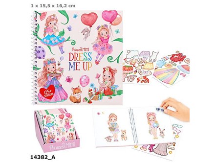 KSIĄŻ TOP MODEL ZESTAW DRES ME UP PRINCES MIMI