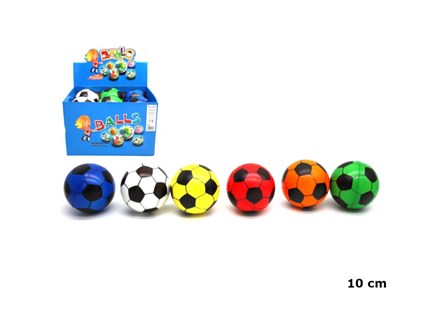 PIŁKA x 12 MIĘKKA 10 cm piłka kolorowa