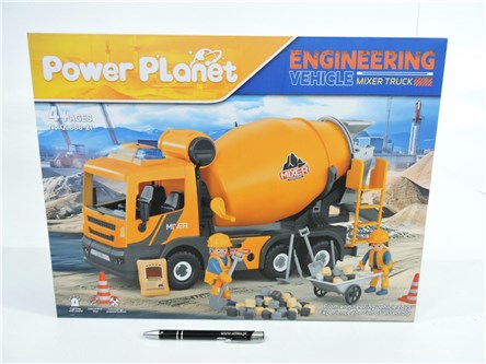 AUTO BETONIARKA, 3+, 44x33x13 cm,       kart.