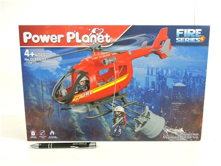 HELIKOPTER STRAŻACKI, zest., bat.,       kart.