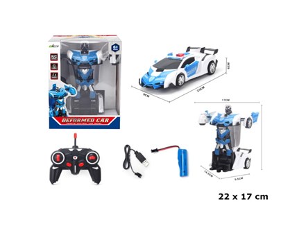 ROBOT NA RADIO policja transformers