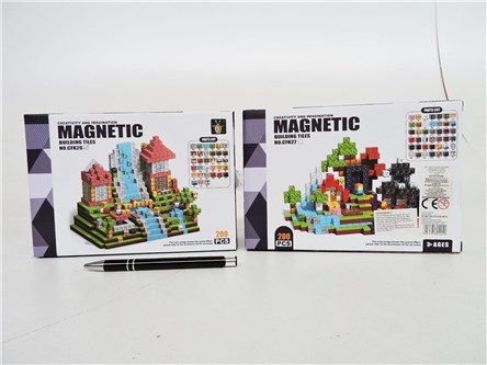 KLOCKI MAGNETYCZNE DOM 200 el.